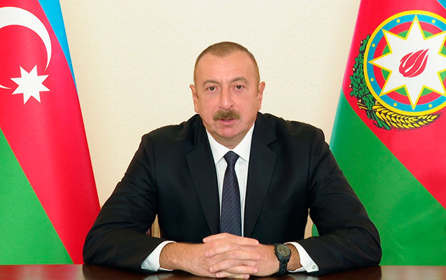 Президент Ильхам Алиев поздравил еврейскую общину