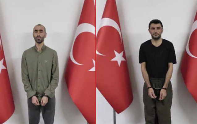 Türkiyə “qırmızı bülleten”lə axtarılan 2 terrorçunu saxladı
