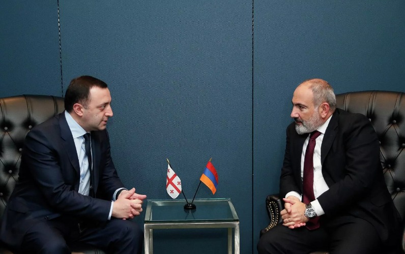 Qaribaşvili ilə Paşinyan Nyu-Yorkda görüşdü