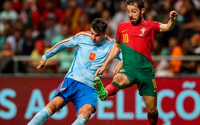 Испания обыграла в гостях Португалию