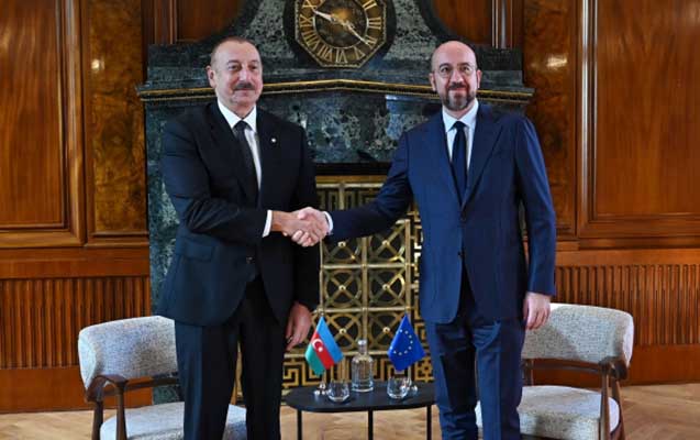 Президент Ильхам Алиев встретился с главой ЕС