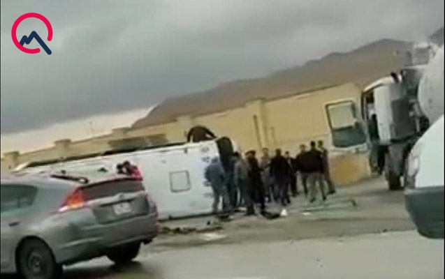 Astara yolunda mikroavtobus aşdı — Ölən və yaralananlar var+Video