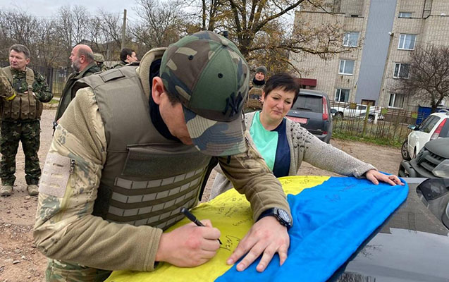 Ukraynanın Nikolayevsk vilayəti azad edildi