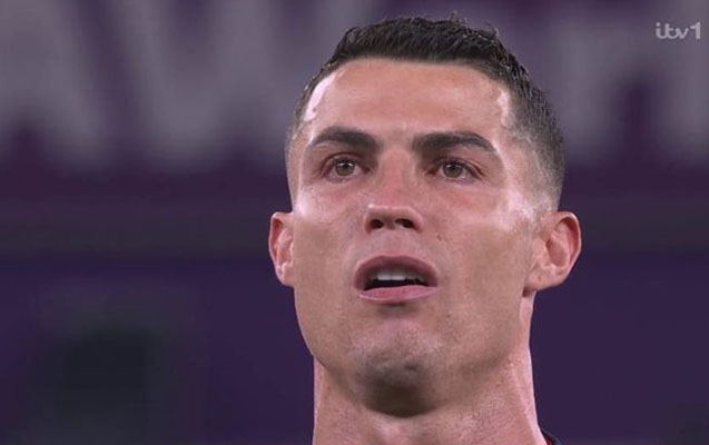 Ronaldo himn səslənərkən ağladı