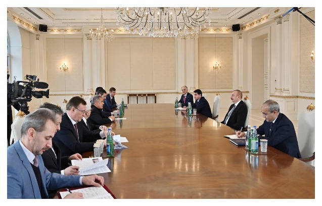 Ильхам Алиев встретился с Президентом Татарстана