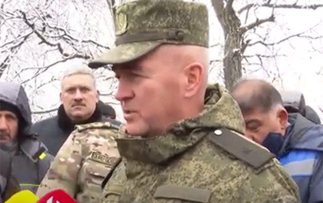 Sülhməramlıların komandanı bu səbəbdən Rusiya MN-i günahlandırdı - Video
