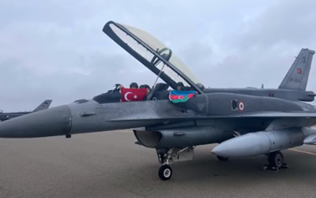 Турецкие F-16 в Азербайджане