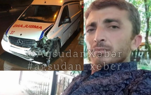 serxos-halda-tecili-tibbi-yardim-masini-ile-qeza-toretdi