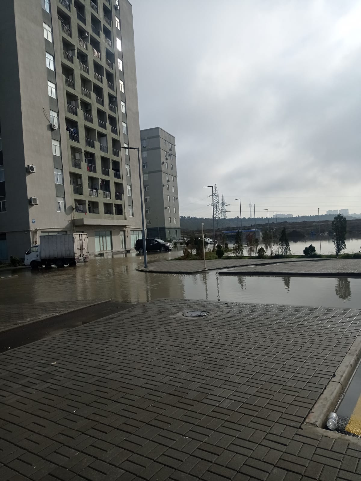 MİDA-nın su basan həyətləri ilə bağlı açıqlama - VİDEO