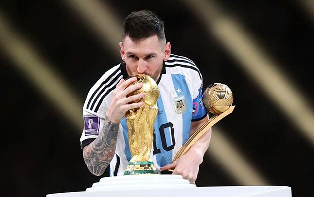 Messi dünya çempionatının ən yaxşısıdır