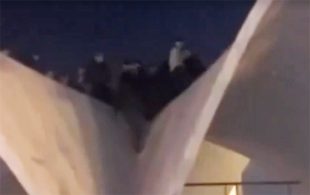 Bakıda atəşfəşanlığa baxmaq istəyənlər bu yolu seçdi — Video