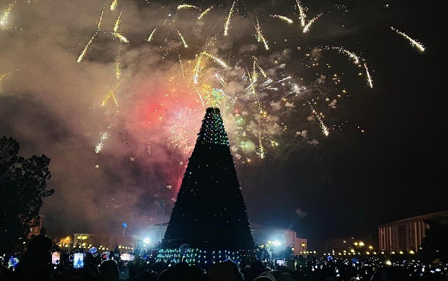Naxçıvanda bayram izdihamı — Video