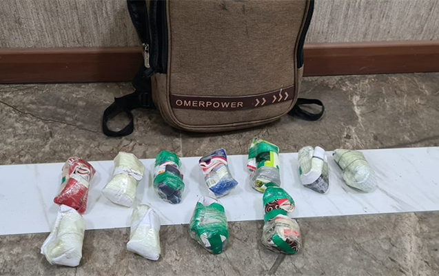 Gizli partlayıcı hazırladı, saxlanıldı