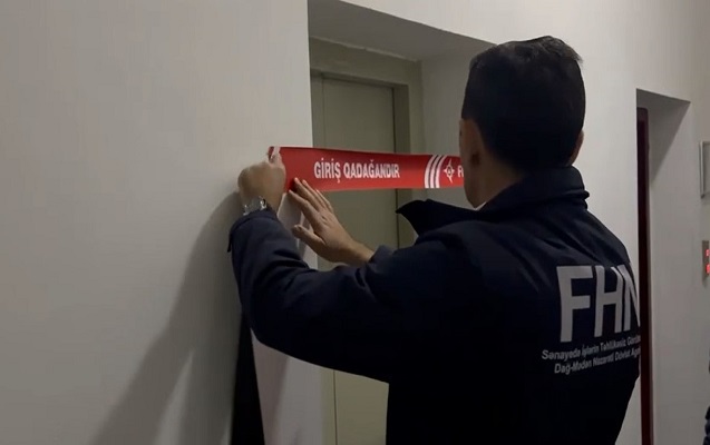 Bu MTK-ya məxsus binanın liftinin fəaliyyəti dayandırıldı