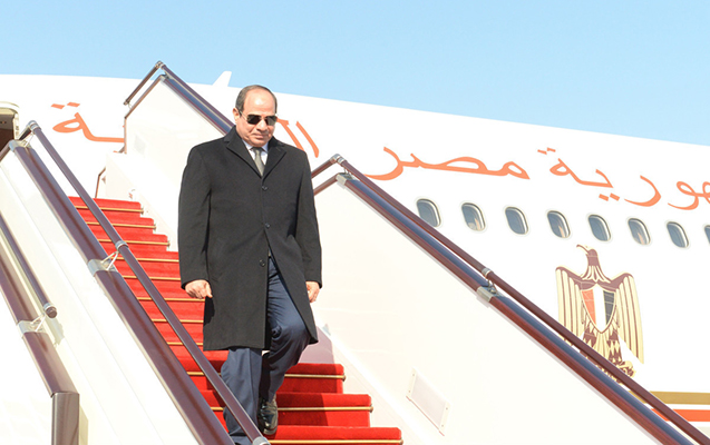 Президент Египта прибыл в Азербайджан