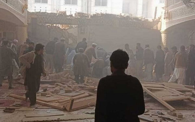 Взрыв в мечети в Пакистане