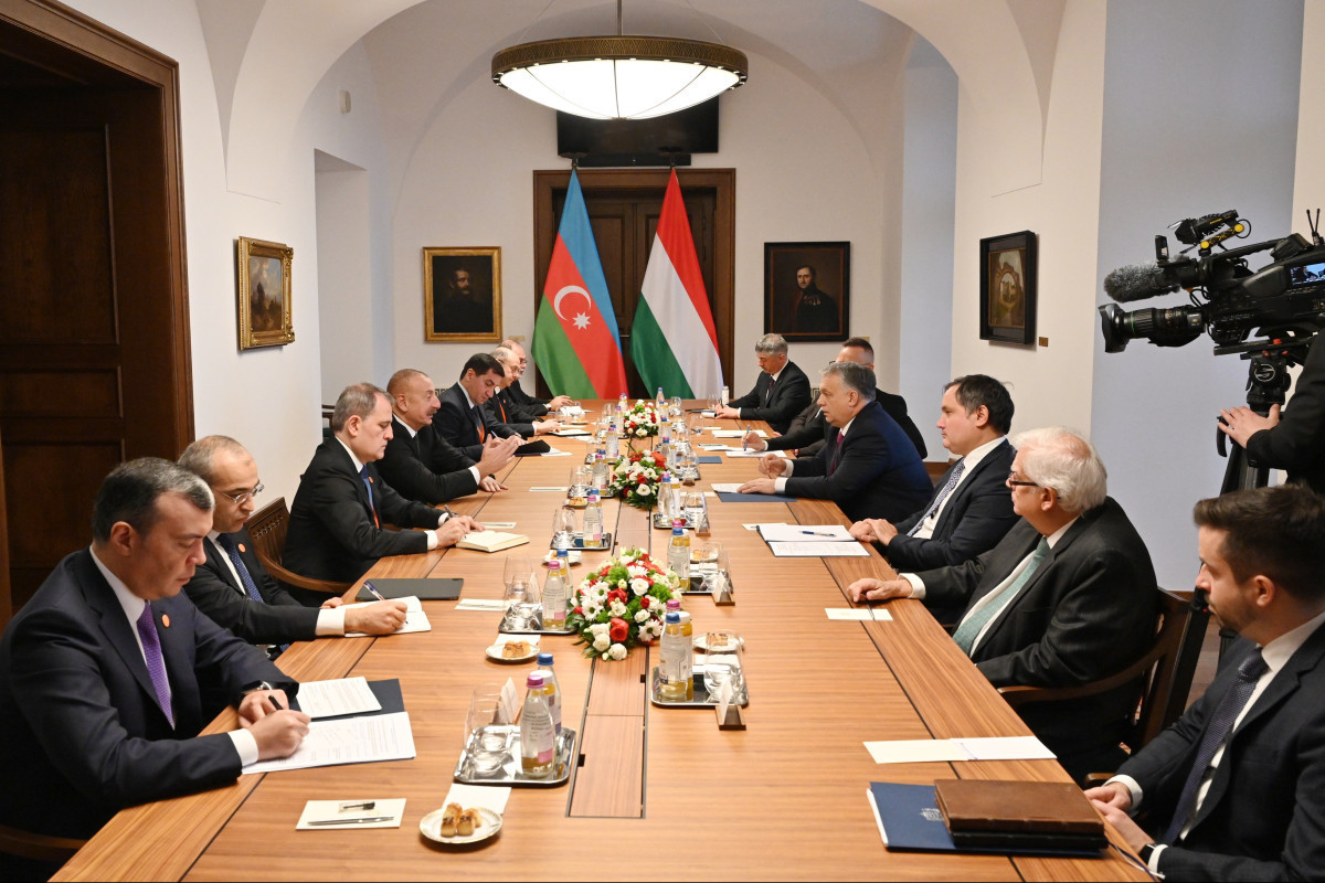 Состоялась встреча Президента Азербайджана с премьер-министром Венгрии