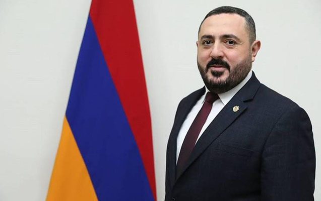 Ermənistan parlament Aparatının rəhbəri vəzifəsindən azad edildi