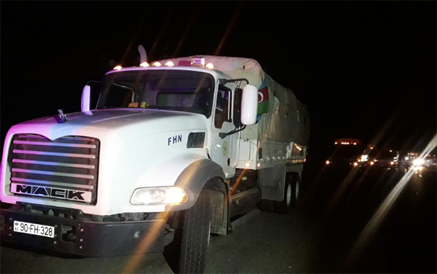 FHN-in xüsusi təyinatlı maşınları Türkiyəyə yola salındı - Yenilənib