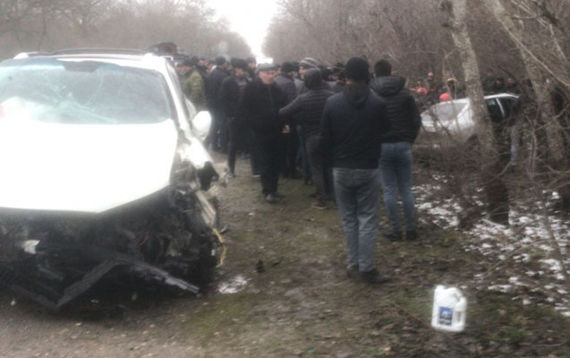 Xaçmazda ağır qəza