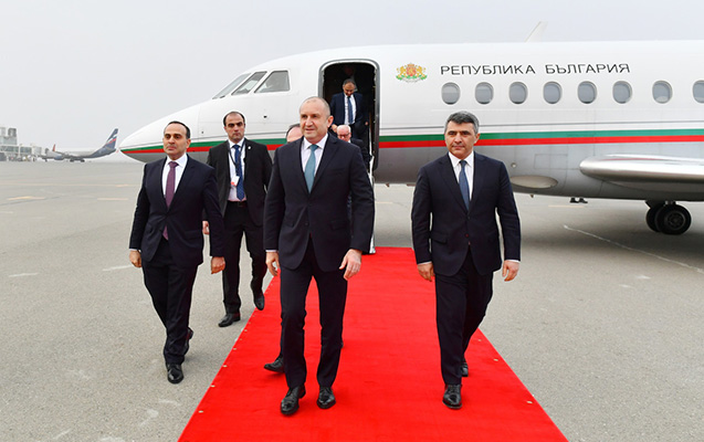 Bolqarıstan Prezidenti Azərbaycana gəlib