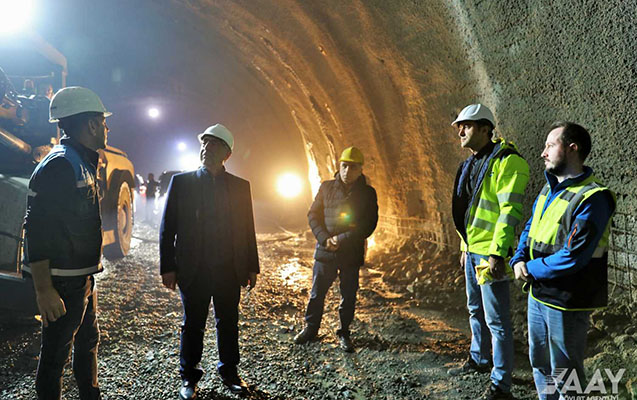 Murovdağ tunelində 14 ehtiyat keçid hazırdır — Video