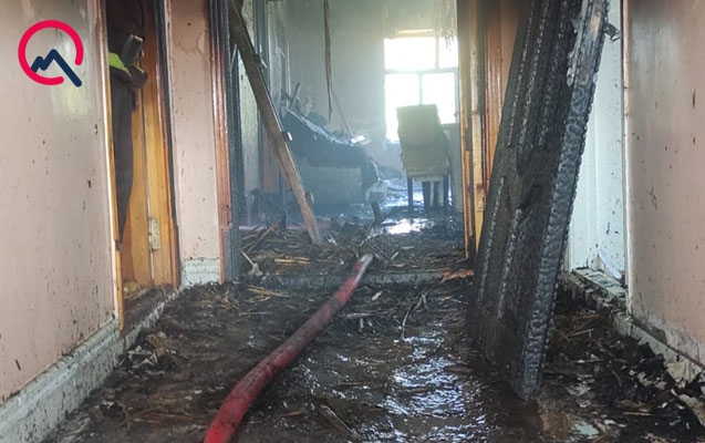 Təmiri dünən yekunlaşmışdı, bu gün yandı — Foto