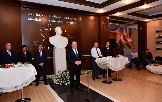 Nəsimidə Milli Mətbuatın 148 illiyi ilə əlaqədar tədbir keçirildi — Fotolar