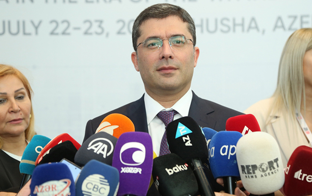 Əhməd İsmayılov Şuşa Forumundan danışdı