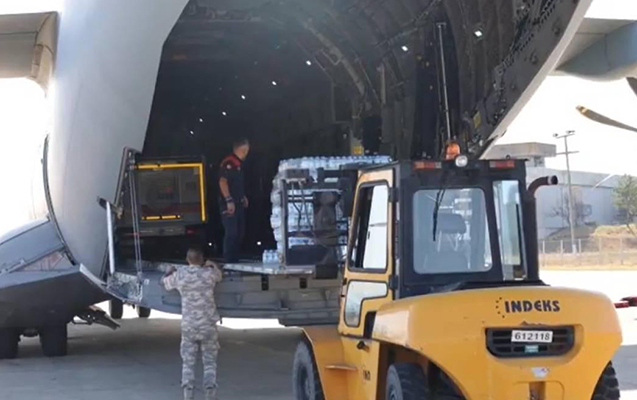 Türkiyə Qəzzaya humanitar yardım göndərdi