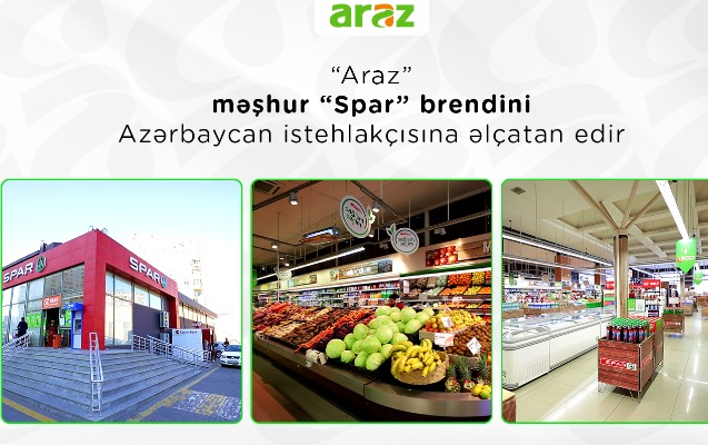 “Araz” məşhur “Spar” brendini Azərbaycan istehlakçısına
