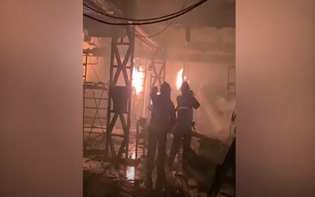 masazirda-istixanada-yangin