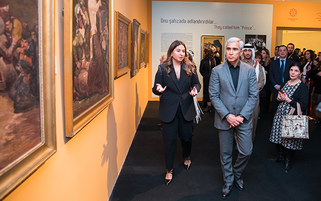 heyder-eliyev-merkezinde-gurcu-ressam-lado-qudiasvilinin-sergisi-acilib