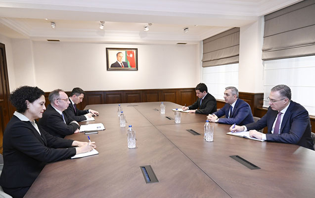Samir Nuriyev Asiya İnkişaf Bankının departamentinin Baş direktoru ilə görüşdü - Fotolar