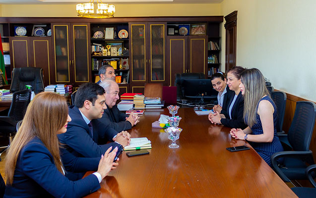 baau-nun-rektoru-dunya-baris-universitetinin-numayende-heyetini-qebul-etdi