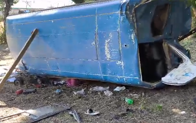 Cəlilabadda avtobus qəzaya düşdü, ölənlər var