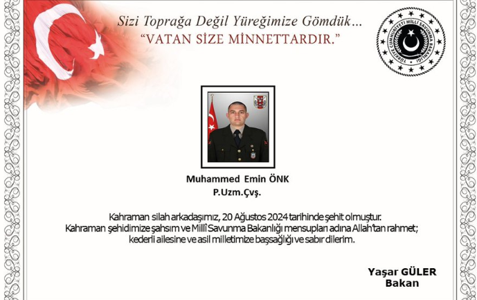 turkiye-sehid-verdi