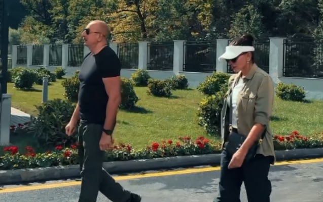 Mehriban Əliyeva Kəlbəcərdən