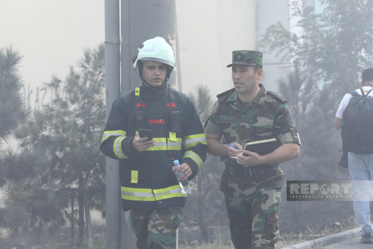 Yanğından bu fotolar geridə qaldı... - FOTOLAR