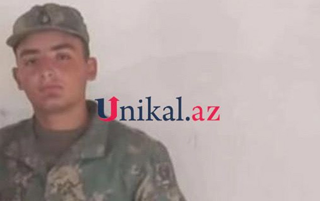 Bu gün həlak olan əsgərimizin FOTOSU