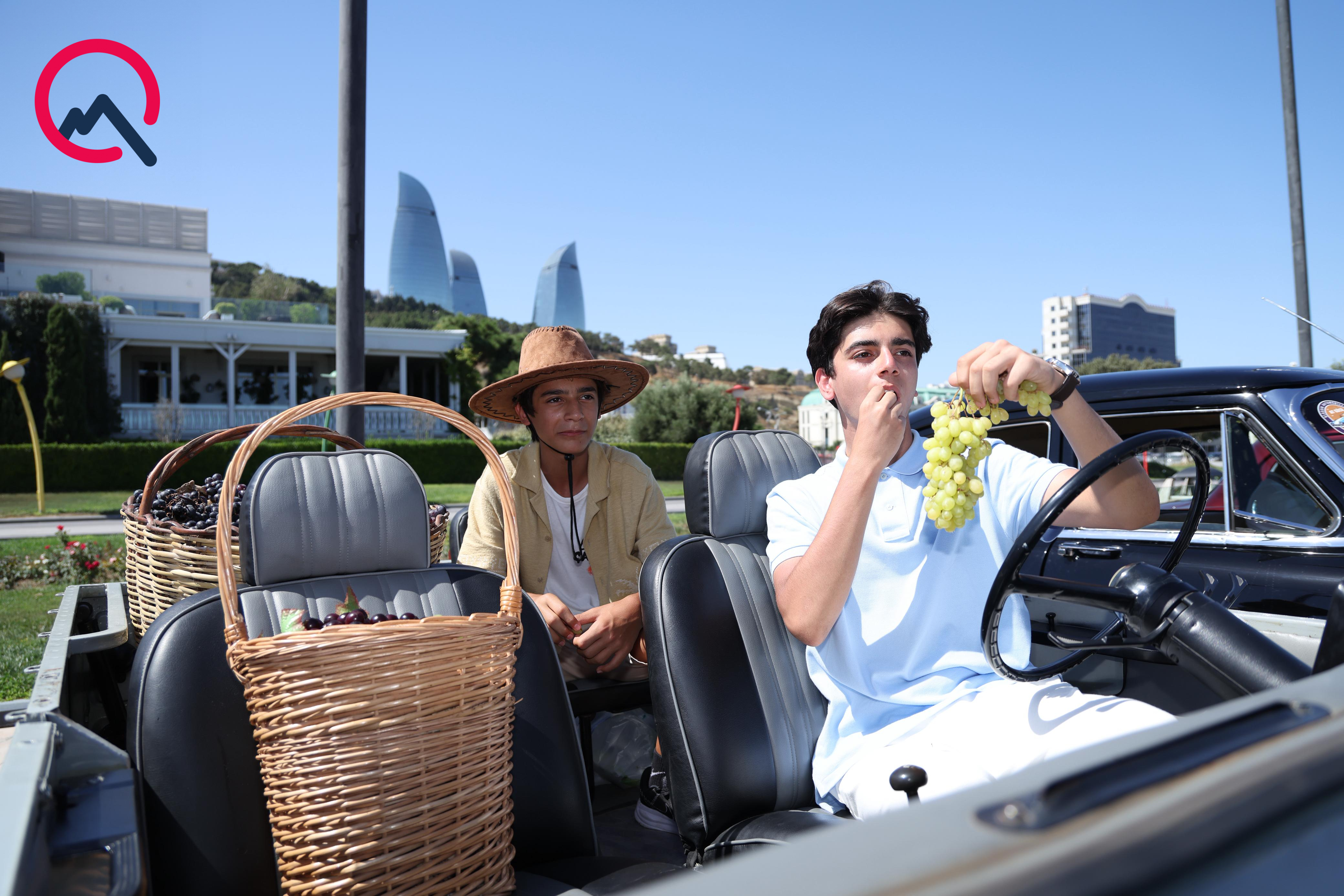 Bakı bulvarında nostalji anlar... - FOTOLAR