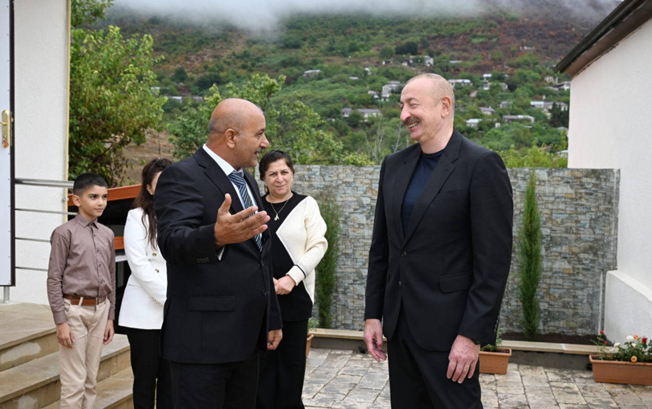 Prezident onların qonağı oldu