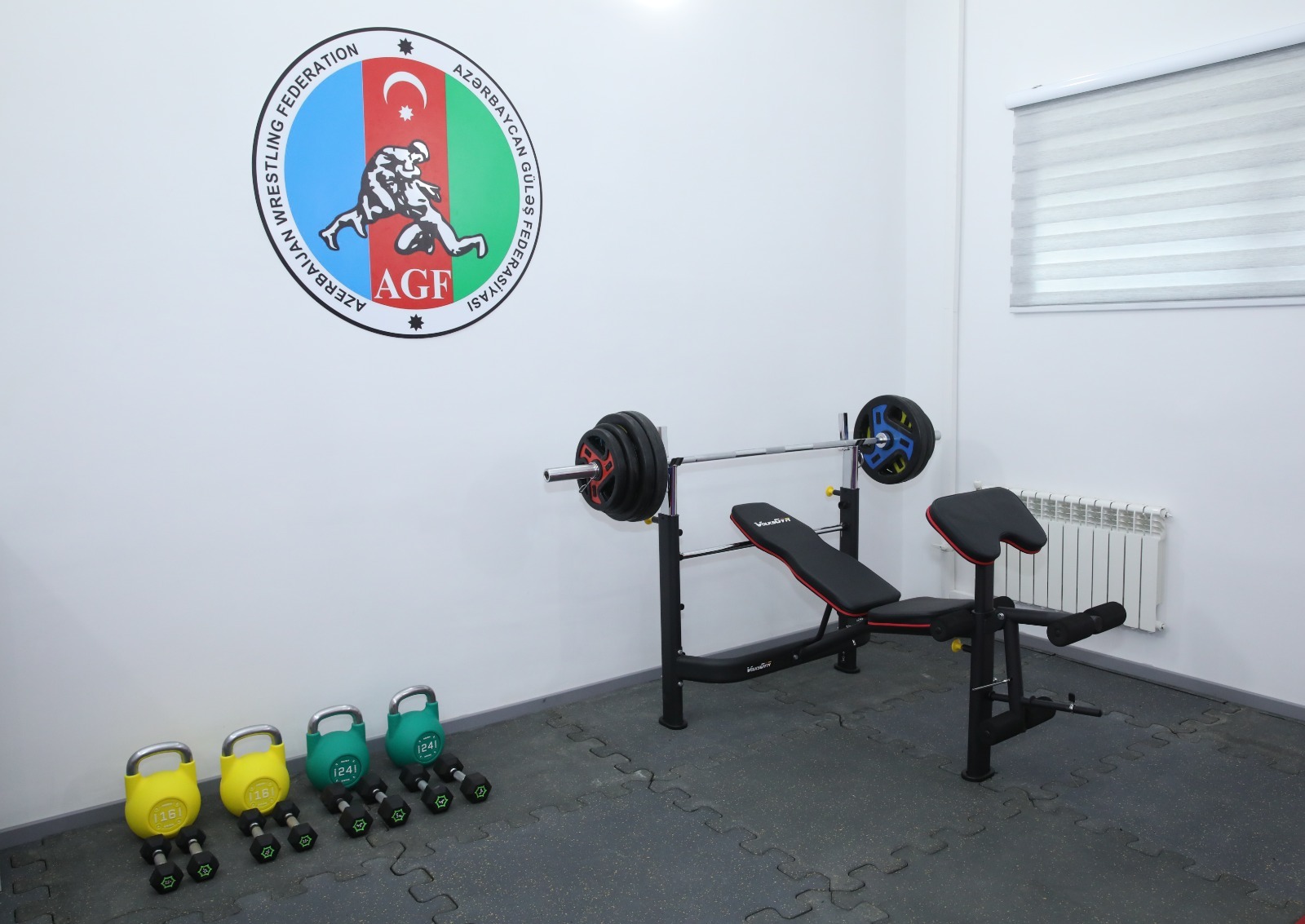 AHİİTA-nın idman zalında şərait yaxşılaşdırıldı - FOTOLAR