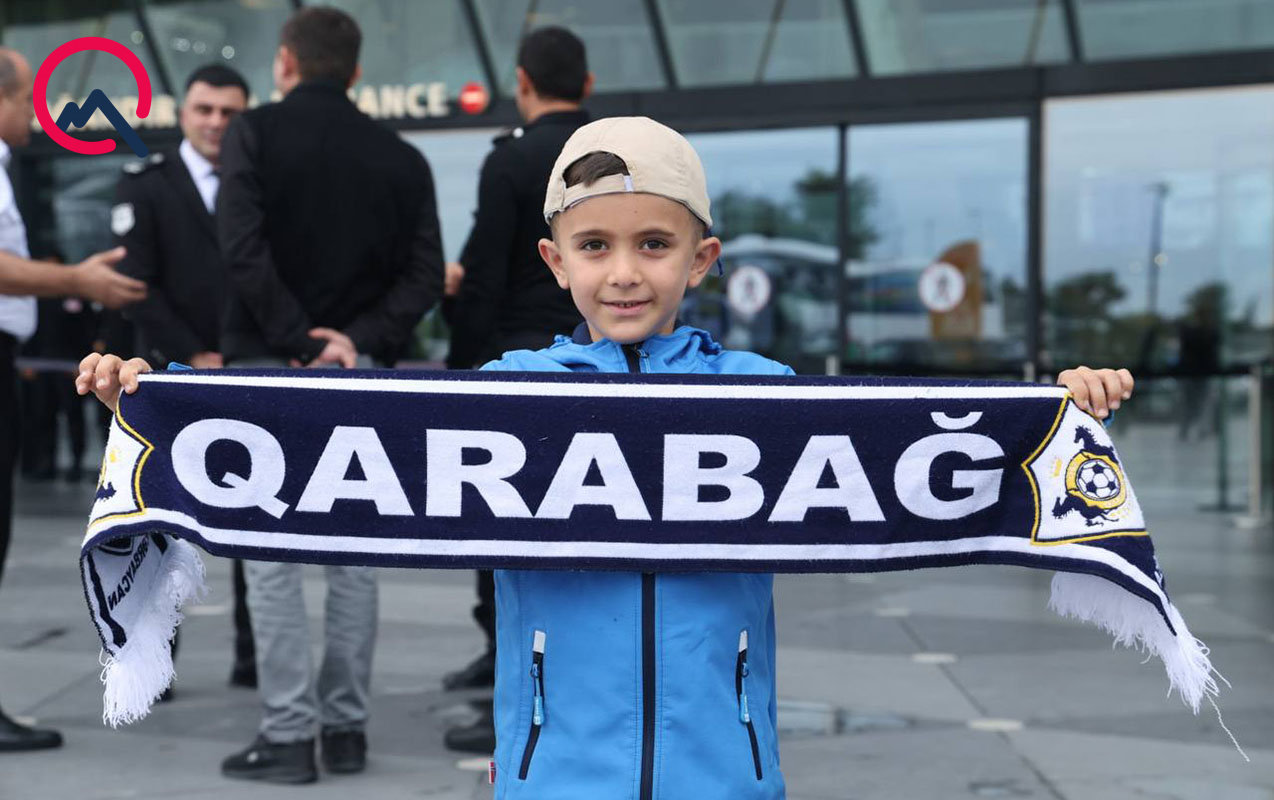 "Qarabağ" Bakıda belə qarşılandı - VİDEO 14 sfg