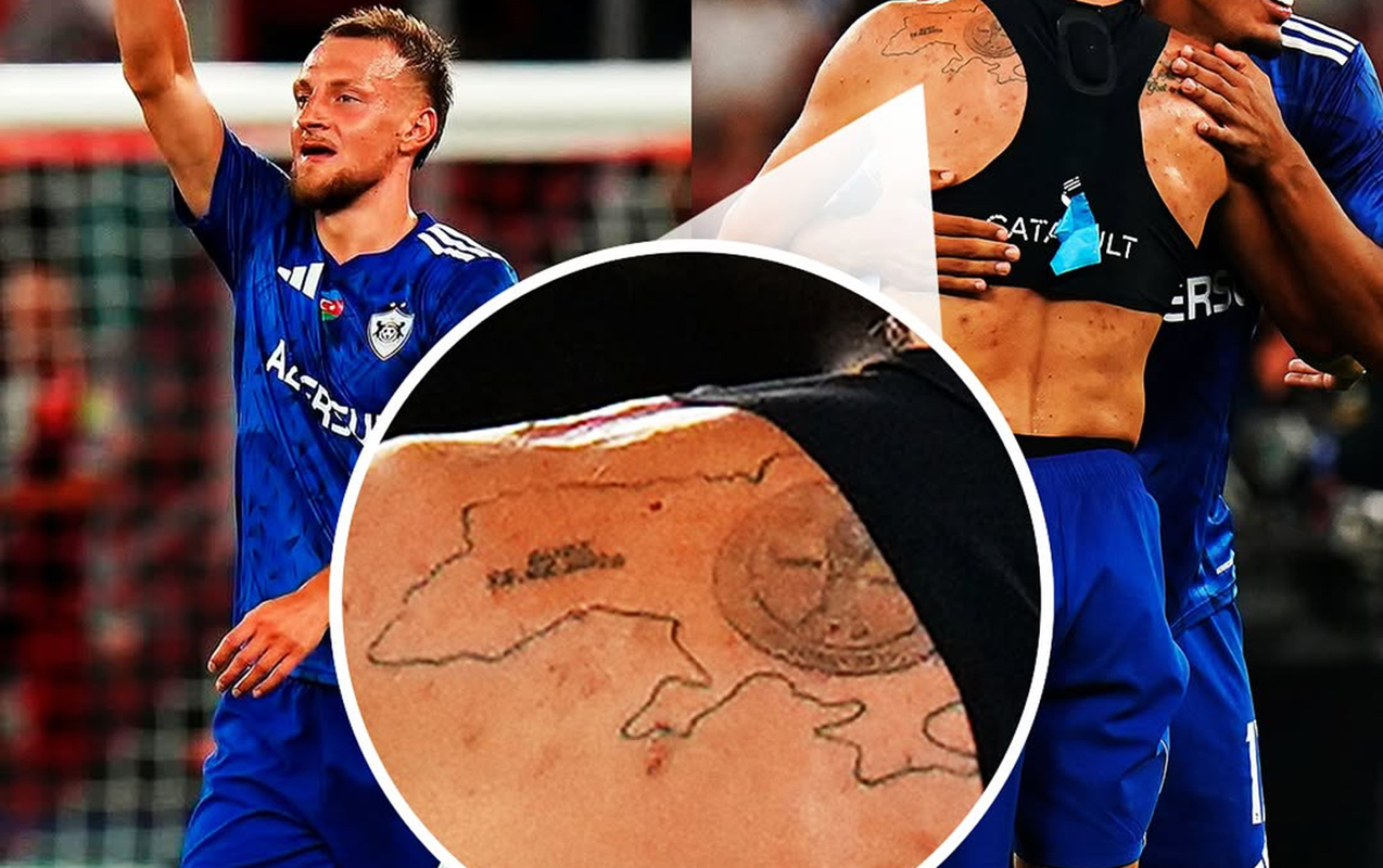 Tarixi qələbədən sonra döyməsi ilə gündəm oldu  - Foto  