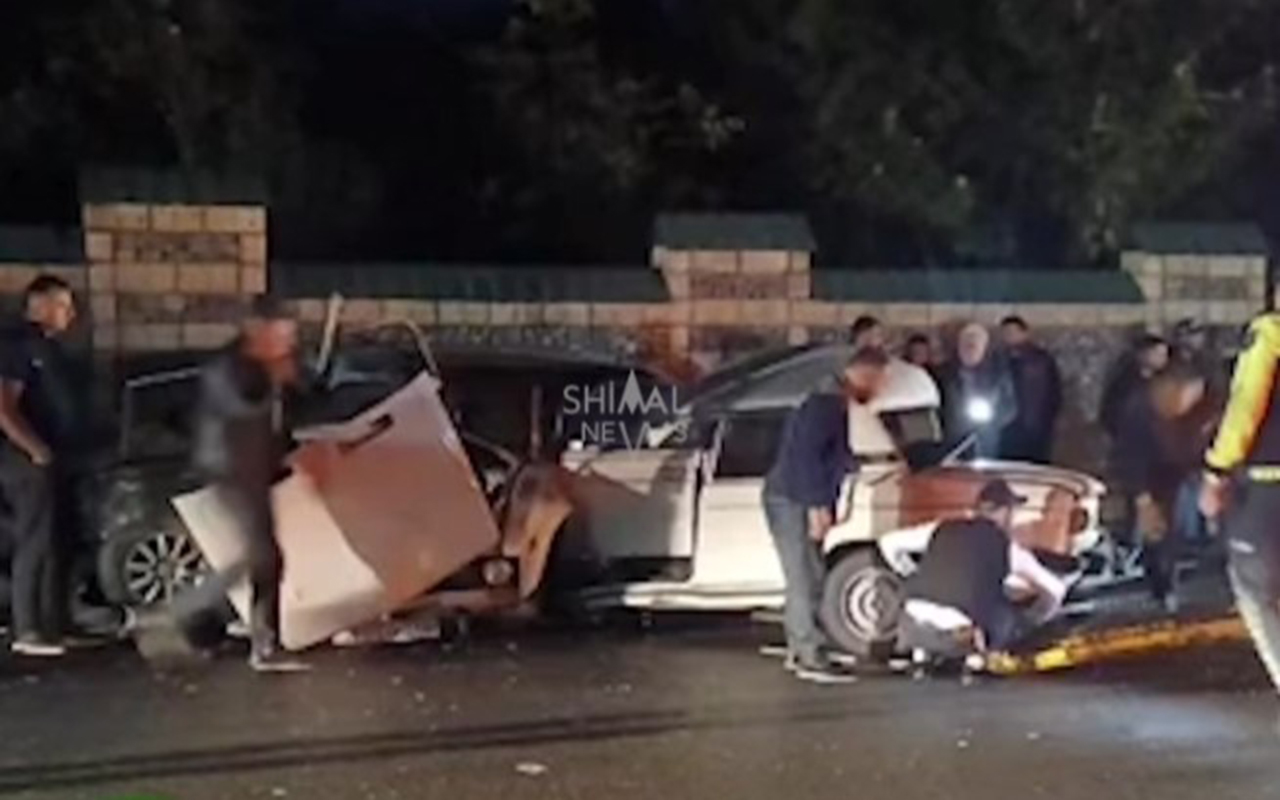 Qəbələdəki qəzanın anbaan görüntüləri  - Video  