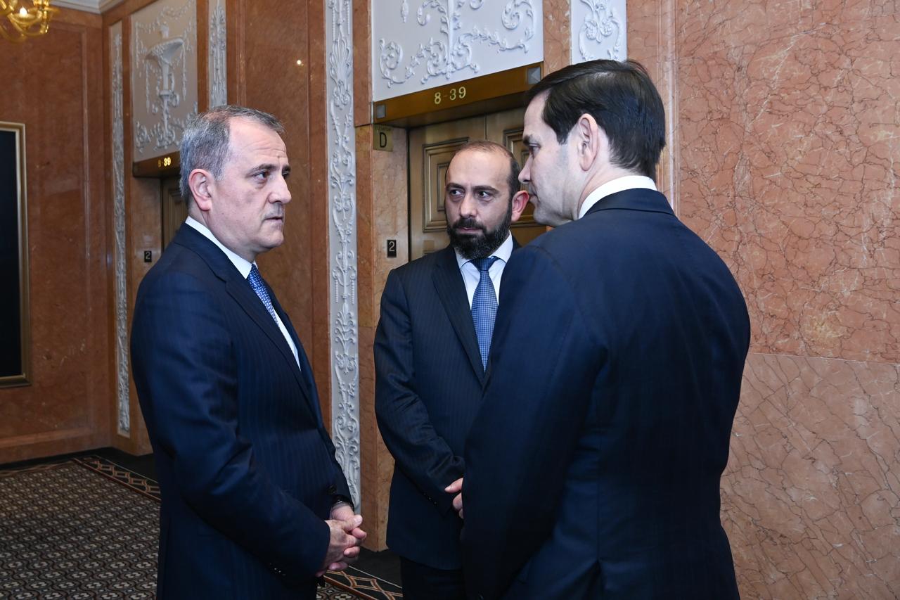 Bayramov Mirzoyanla Trans-Atlantik şam yeməyində - FOTOLAR