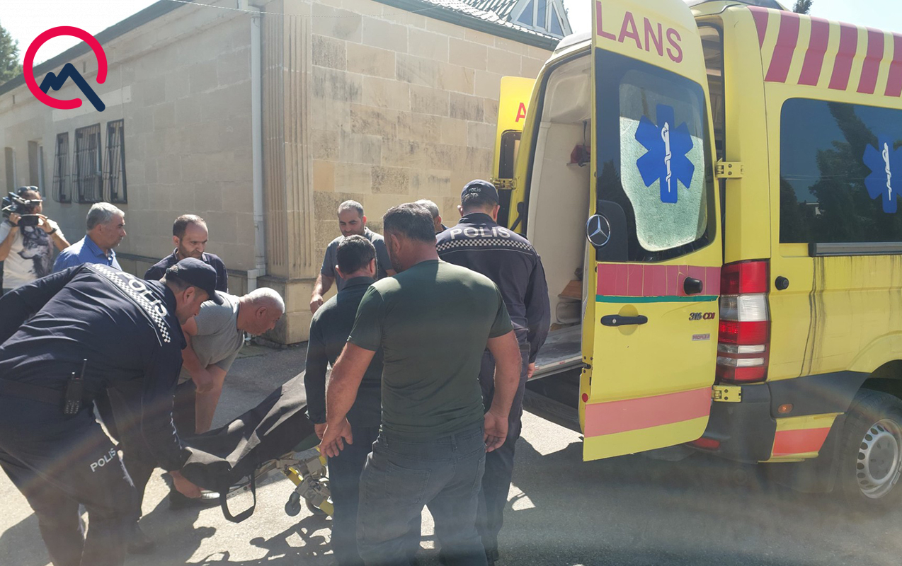 Avtobus velosipedçini vurub öldürdü  - Fotolar  