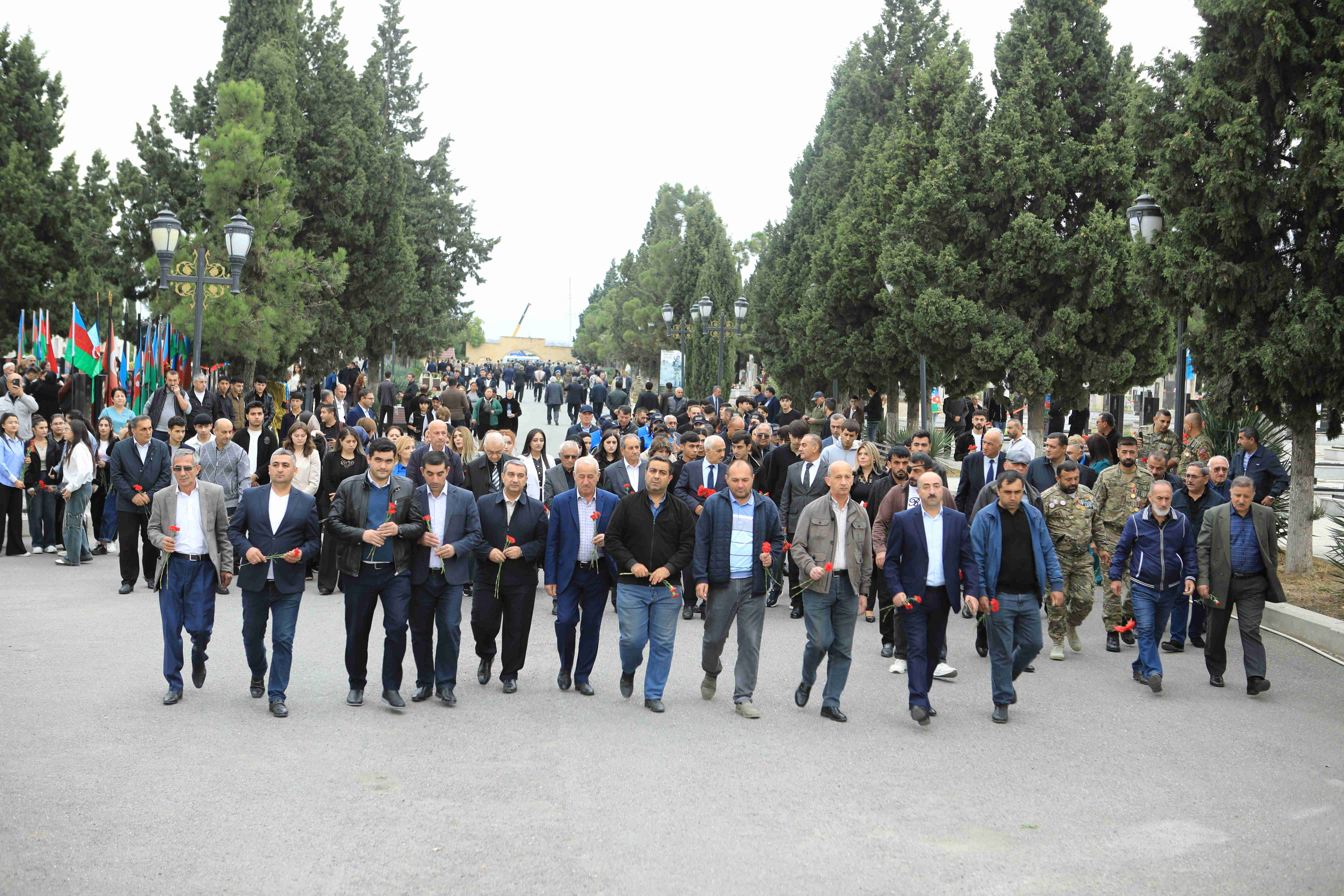 Gəncədə Anım Günü ilə bağlı tədbir keçirildi - FOTOLAR