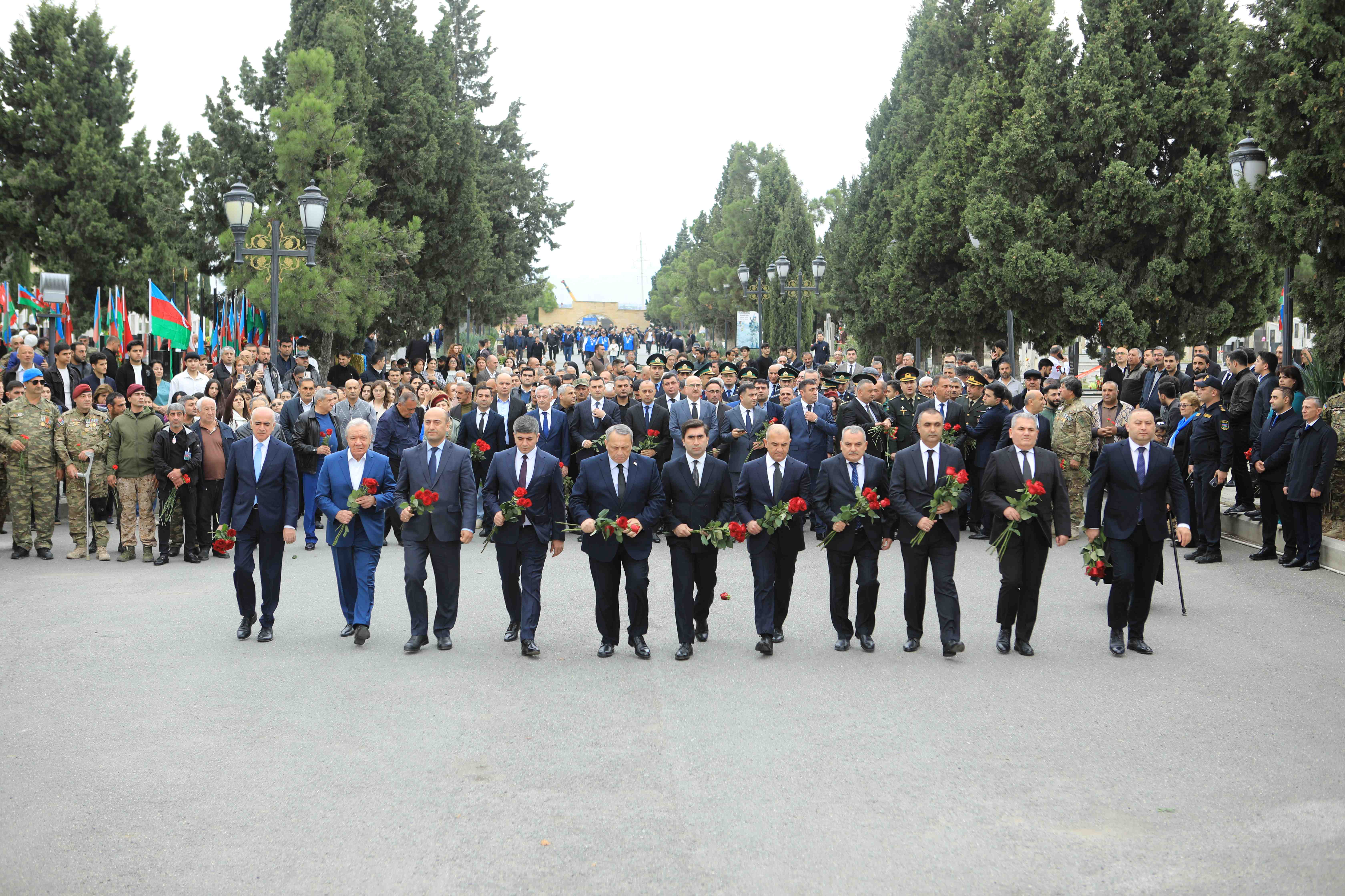Gəncədə Anım Günü ilə bağlı tədbir keçirildi - FOTOLAR